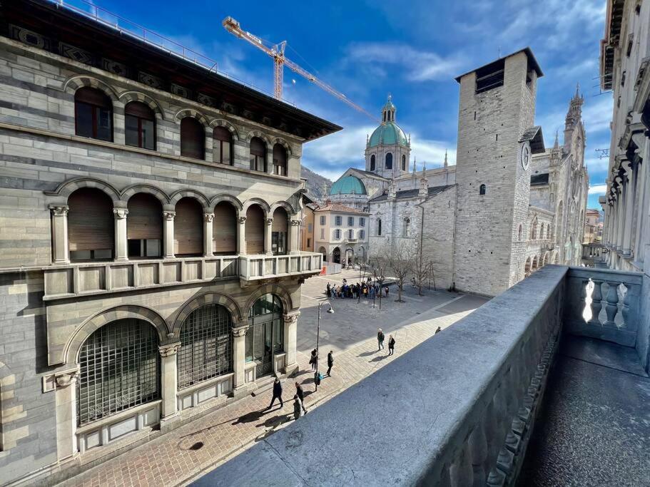 Esclusivo 130Mq Fronte Duomo E Lago E Terrazza Como Exterior foto
